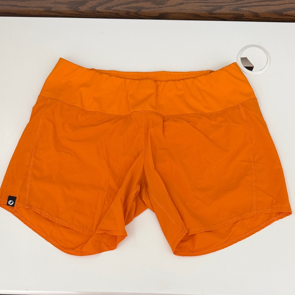 Oiselle Orange Women's Athletic Shorts
